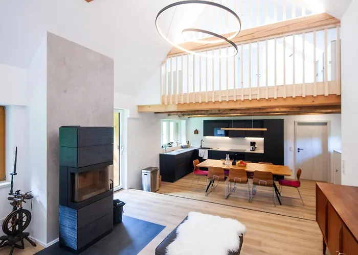 Exklusives Am Waldrand - Ideal Fuer Familien & Freunde 木屋 圣兰布雷希特