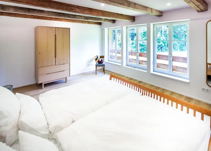 木屋 Exklusives Am Waldrand - Ideal Fuer Familien & Freunde